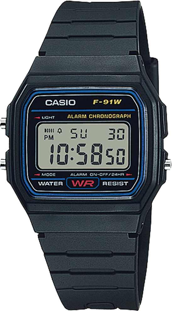 Casio F-91W — Black