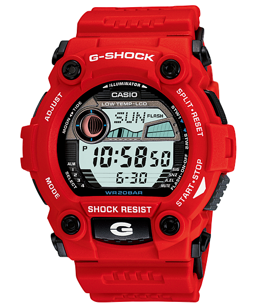 Casio G-7900 — Red