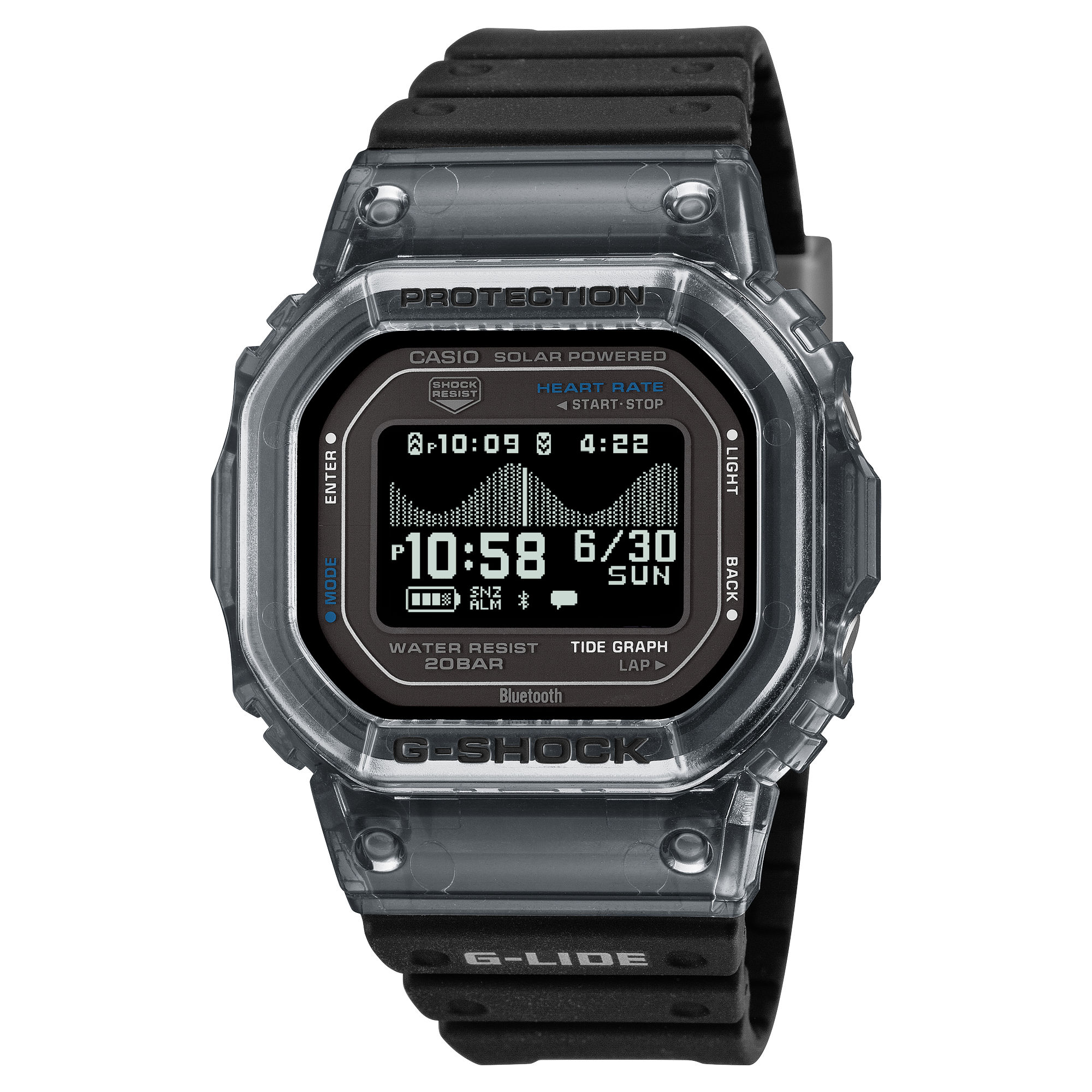Casio GBX-H5600 — Transparent