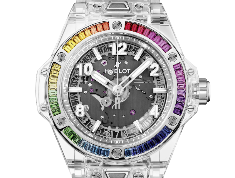 Hublot Big Bang One Click Sapphire Rainbow 39mm — Rainbow