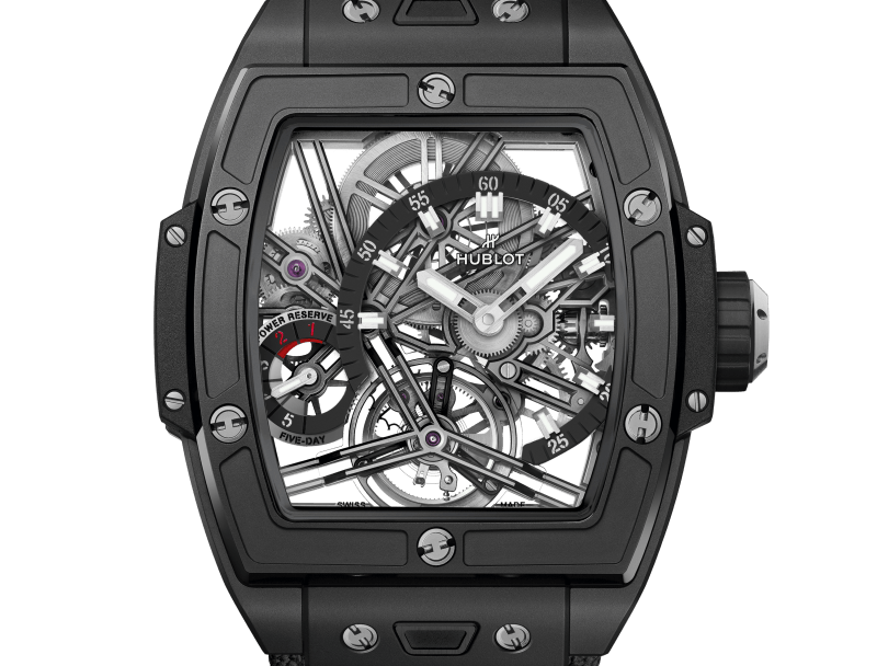 Hublot Spirit of Big Bang Tourbillon 5 Day Power Reserve — Black