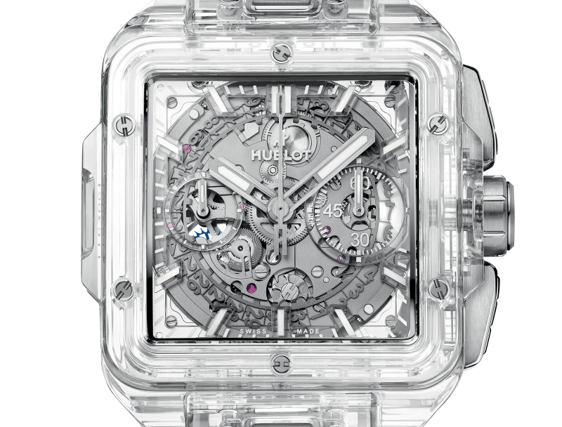 Hublot Square Bang Unico — White