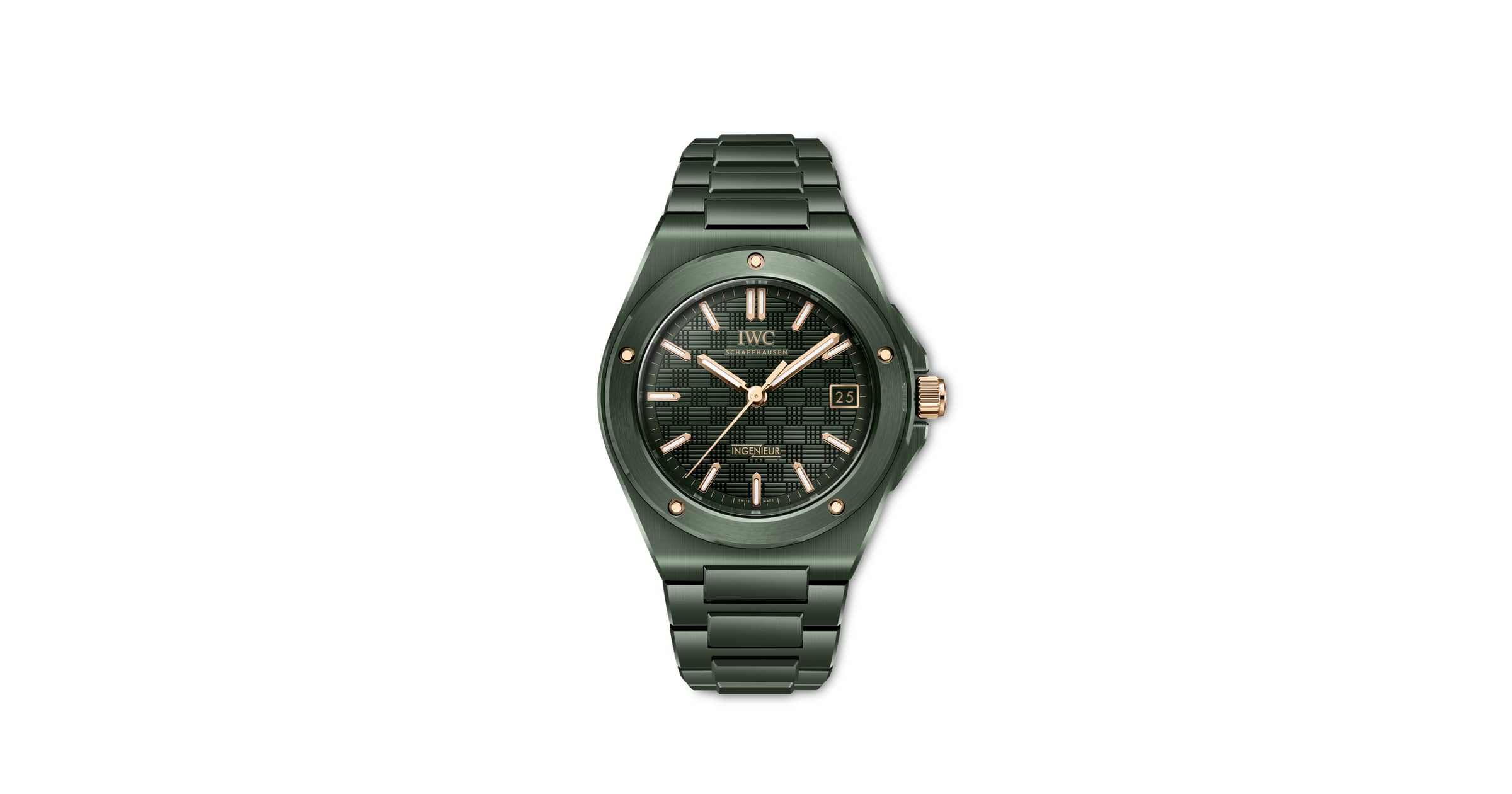 IWC Schaffhausen Iw338902 Ingenieur Automatic — Green