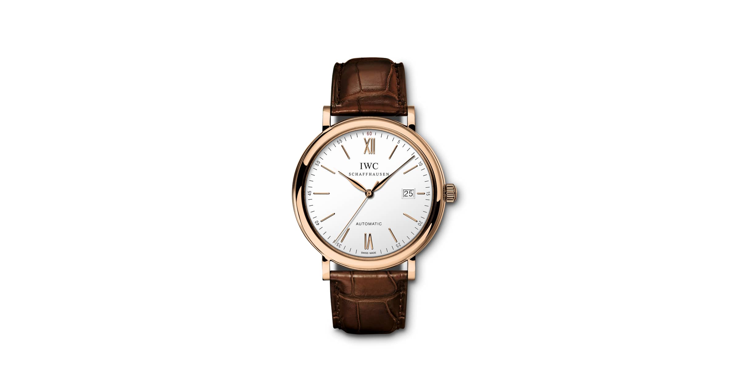 IWC Schaffhausen Iw3565 Portofino Automatic — Silver