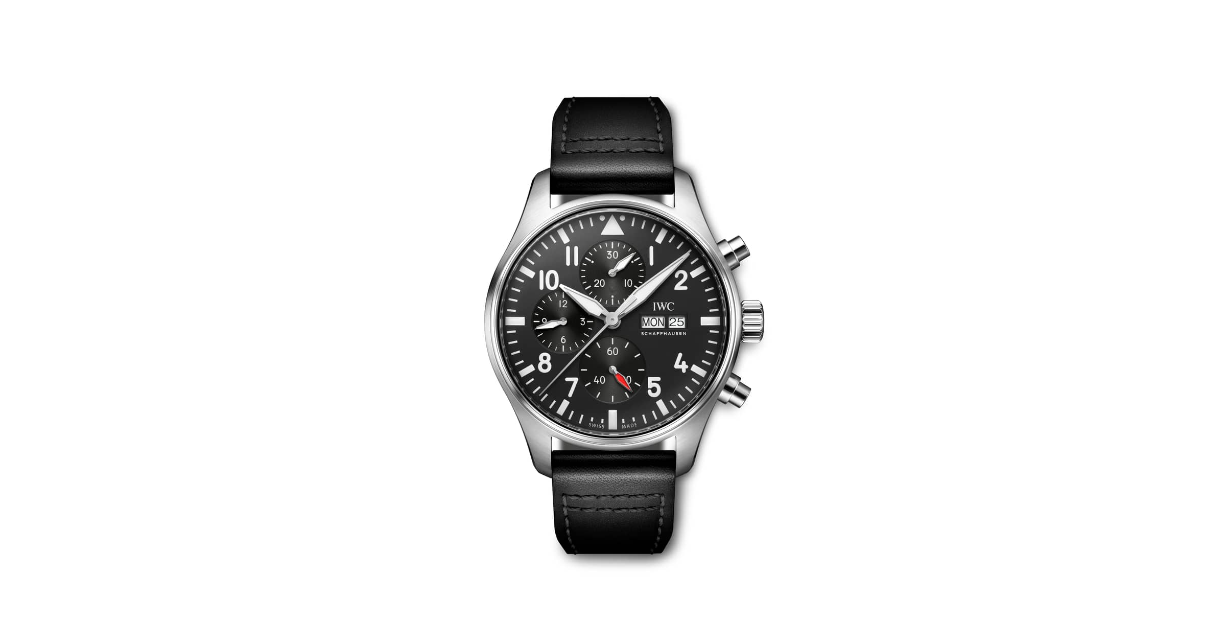 IWC Schaffhausen Pilot Watches — Black