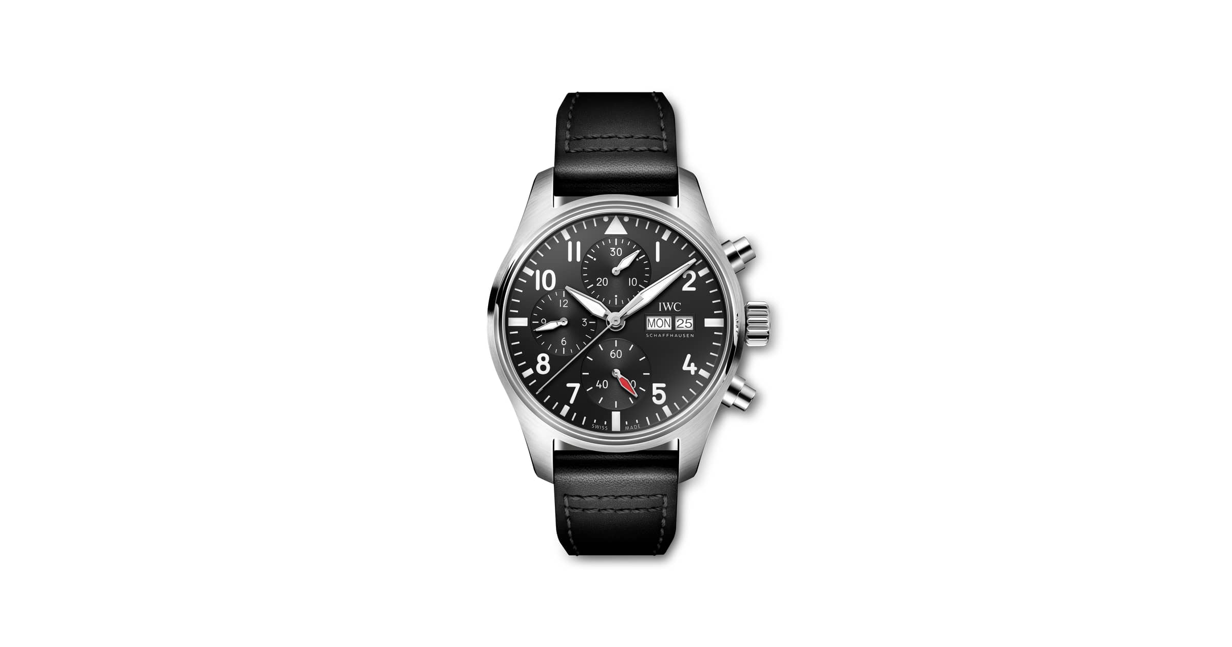 IWC Schaffhausen Pilot Watches — Black