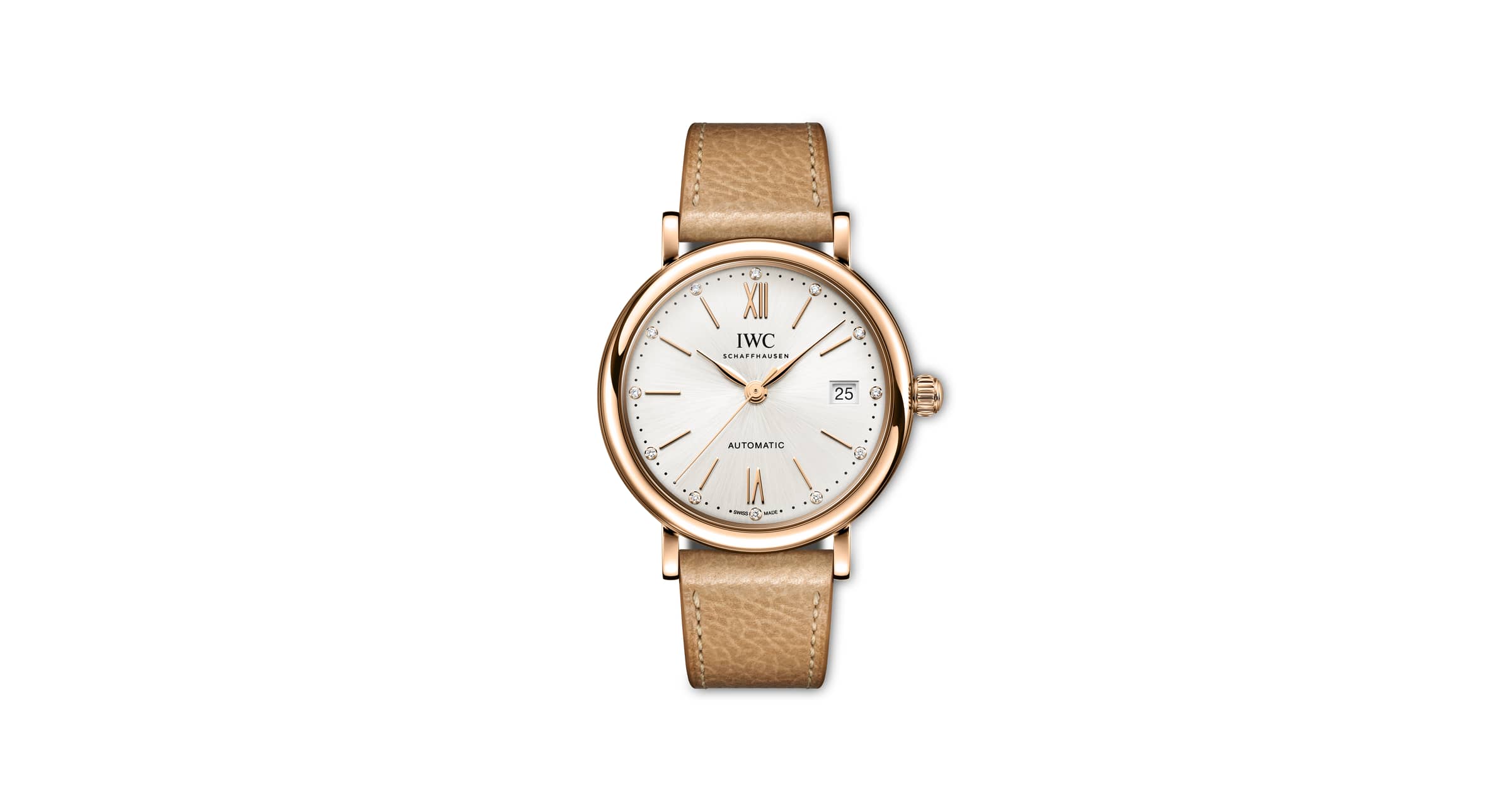 IWC Schaffhausen Iw658601 Portofino Automatic — Silver