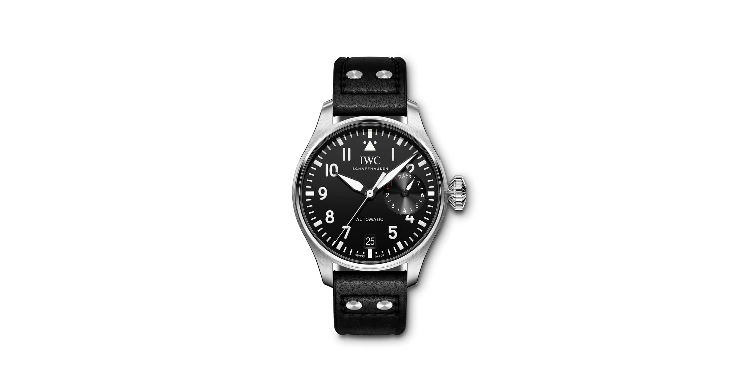 IWC Schaffhausen Pilot Watches — Black