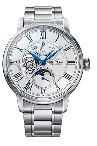 Orient Star M45 F7 Mechanical Moon Phase — White