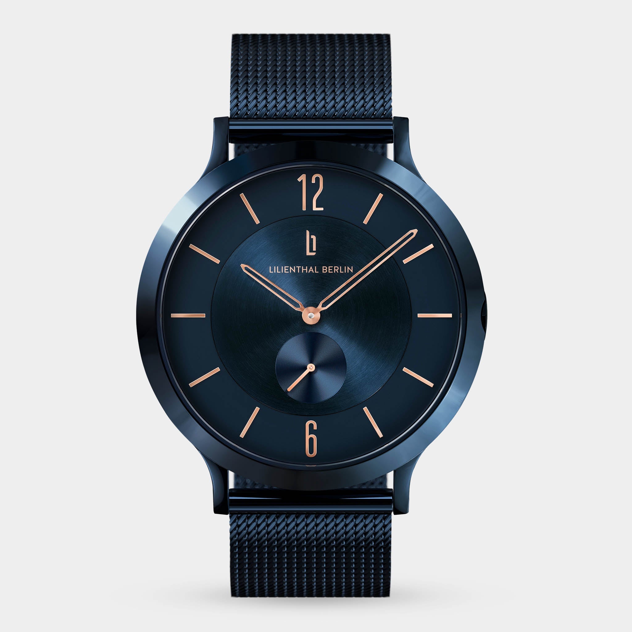 Lilienthal Berlin The Classic – Blue Rose Gold