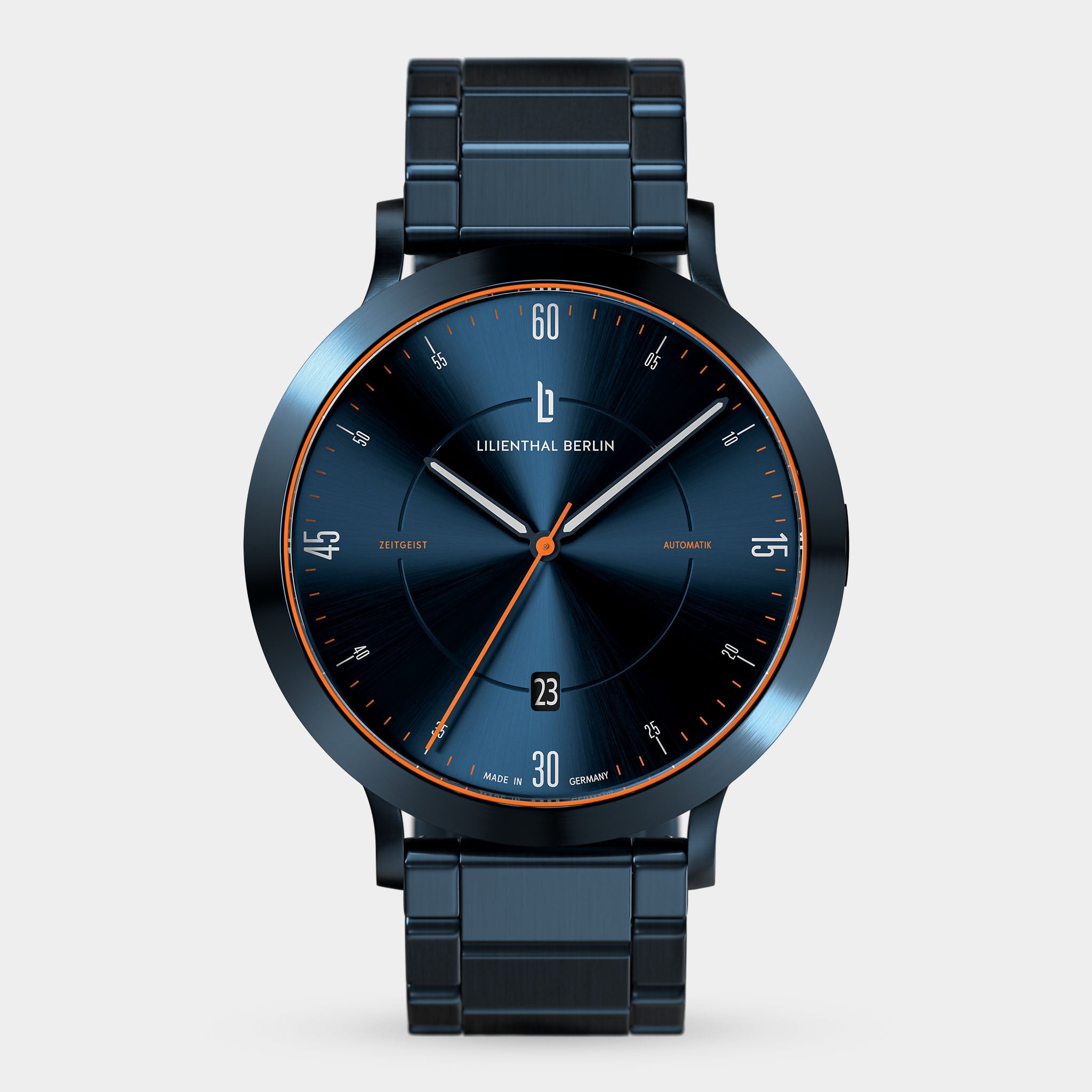 Lilienthal Berlin Zeitgeist Automatik Blue Orange