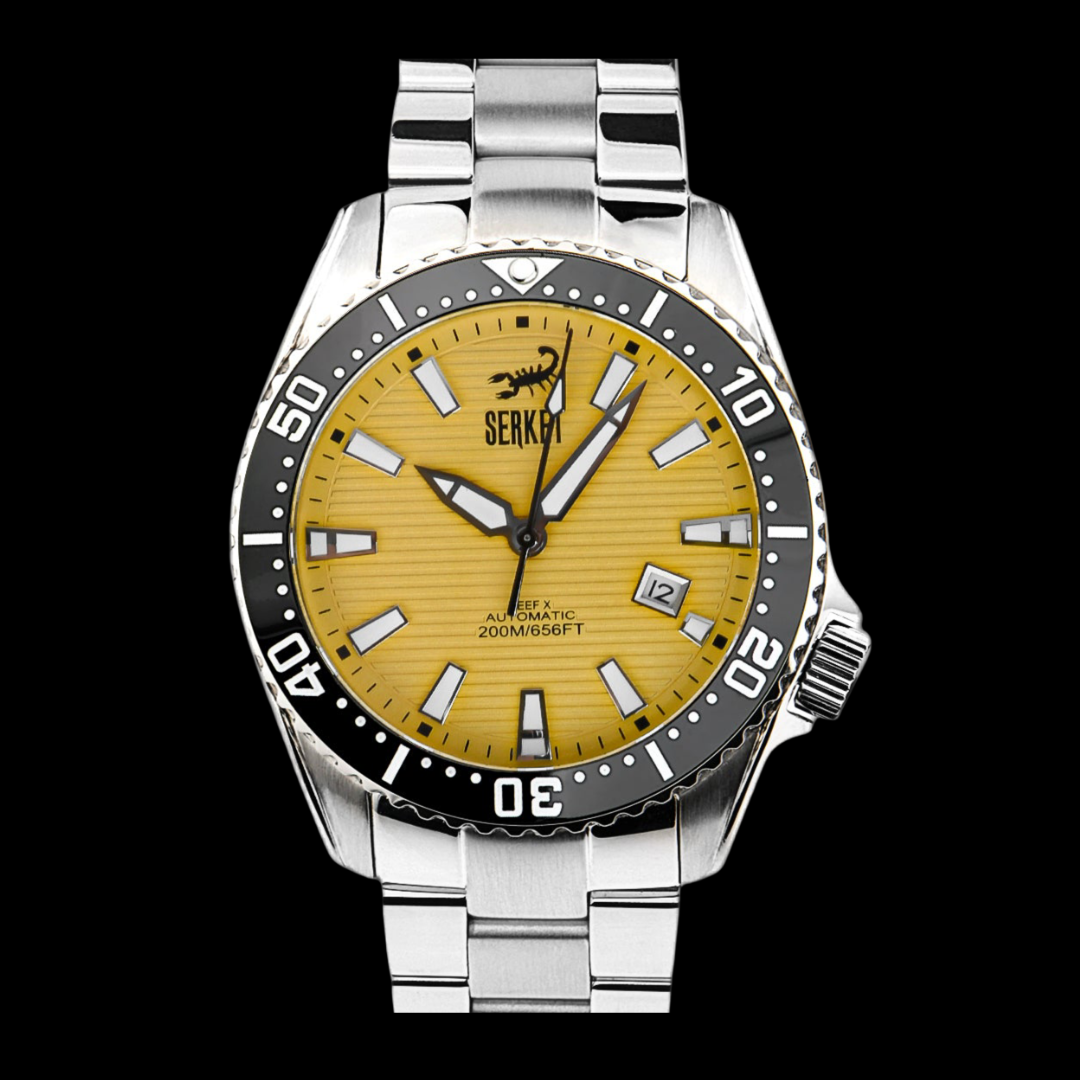 Serket Watch Co Reef X — REEF X AUTOMATIC DIVER Honeycomb Diving Watch